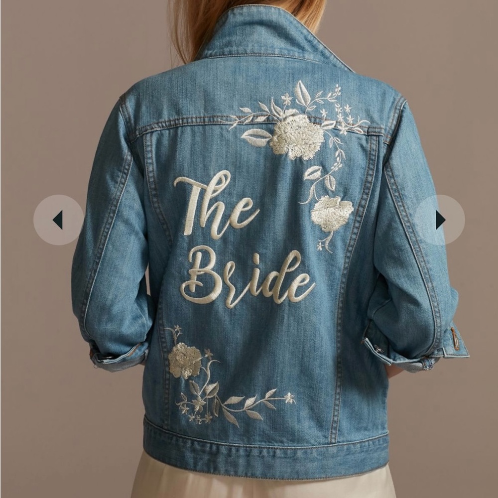 David’s Bridal “The Bride” Denim Jean Jacket